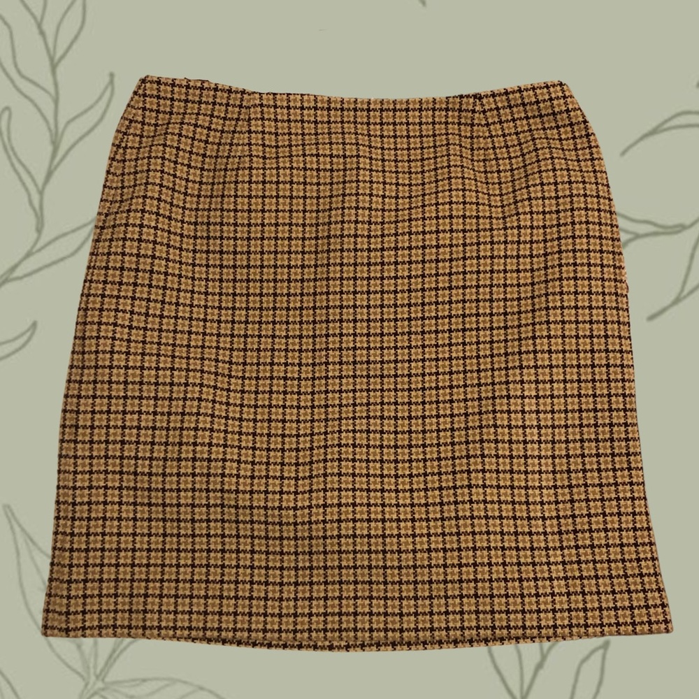 Vintage Eddie Bauer wool skirt size 16